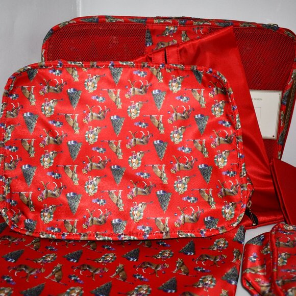 Southern Living 6-Piece Cheetah Packing Cube Set #F24PACK002 NWT - Picture 6 of 6